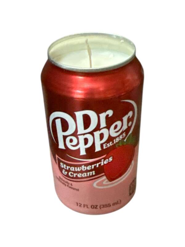 Dr Pepper Strawberries & Cream CANdle