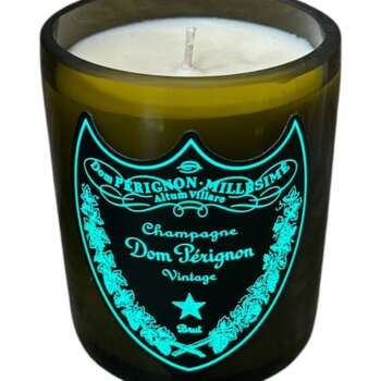 Light Up Dom Perignon Champagne Bottle Candle (Random Years)