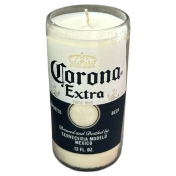 Corona Extra Beer Bottle Soy Wax Candle
