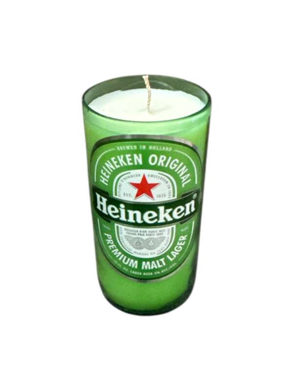 Heineken Beer Bottle Soy Wax Candle